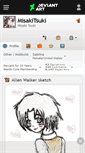 Mobile Screenshot of misakitsuki.deviantart.com