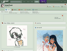 Tablet Screenshot of misakitsuki.deviantart.com