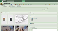 Desktop Screenshot of oggephotofrog.deviantart.com