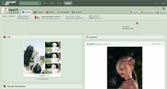 Desktop Screenshot of kyra19.deviantart.com