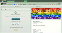 Desktop Screenshot of macelf.deviantart.com