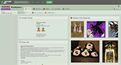 Desktop Screenshot of kreatures.deviantart.com