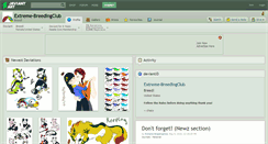 Desktop Screenshot of extreme-breedingclub.deviantart.com