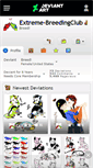 Mobile Screenshot of extreme-breedingclub.deviantart.com