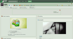 Desktop Screenshot of calski.deviantart.com
