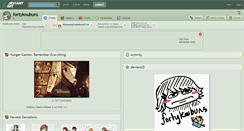 Desktop Screenshot of fortykoubuns.deviantart.com