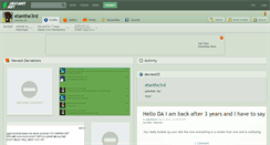 Desktop Screenshot of etanthe3rd.deviantart.com