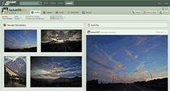 Desktop Screenshot of lucium55.deviantart.com