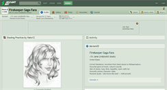Desktop Screenshot of firekeeper-saga-fans.deviantart.com