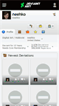 Mobile Screenshot of neehko.deviantart.com