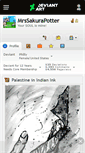 Mobile Screenshot of mrssakurapotter.deviantart.com