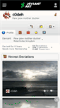 Mobile Screenshot of c0deh.deviantart.com
