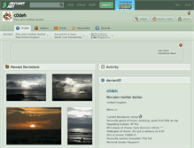 Tablet Screenshot of c0deh.deviantart.com