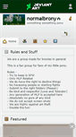 Mobile Screenshot of normalbrony.deviantart.com