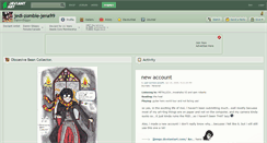 Desktop Screenshot of jedi-zombie-jena99.deviantart.com