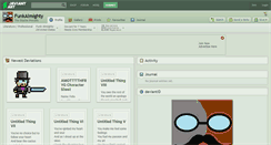 Desktop Screenshot of funkalmighty.deviantart.com