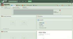 Desktop Screenshot of mbisonplz.deviantart.com