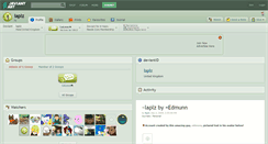 Desktop Screenshot of laplz.deviantart.com
