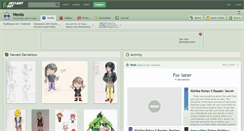 Desktop Screenshot of neoia.deviantart.com