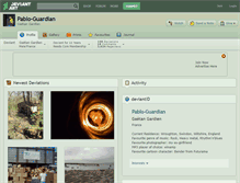 Tablet Screenshot of pablo-guardian.deviantart.com
