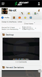 Mobile Screenshot of ne-xx.deviantart.com