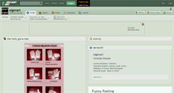 Desktop Screenshot of eigenart.deviantart.com