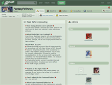 Tablet Screenshot of fantasyfelines.deviantart.com