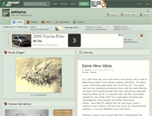 Tablet Screenshot of aetharius.deviantart.com
