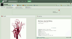 Desktop Screenshot of chrusel.deviantart.com
