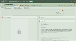 Desktop Screenshot of drawingqueen.deviantart.com