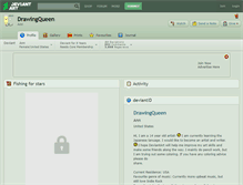 Tablet Screenshot of drawingqueen.deviantart.com