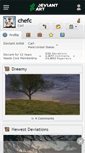 Mobile Screenshot of chefc.deviantart.com
