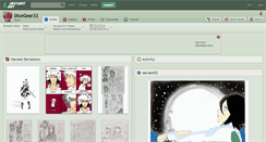 Desktop Screenshot of dicegear32.deviantart.com