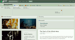 Desktop Screenshot of bennywheeler.deviantart.com