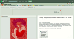 Desktop Screenshot of daina-lockie.deviantart.com