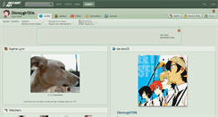 Desktop Screenshot of disneygirl506.deviantart.com