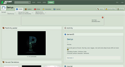 Desktop Screenshot of derryo.deviantart.com