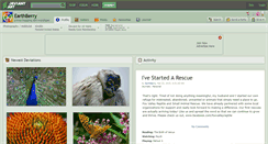 Desktop Screenshot of earthberry.deviantart.com