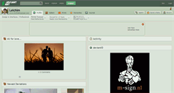 Desktop Screenshot of leichim.deviantart.com