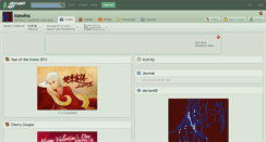 Desktop Screenshot of icewinx.deviantart.com