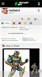 Mobile Screenshot of mallaard.deviantart.com