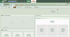 Desktop Screenshot of castworks.deviantart.com