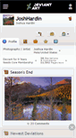 Mobile Screenshot of joshhardin.deviantart.com