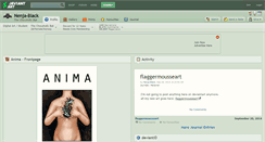 Desktop Screenshot of nenja-black.deviantart.com