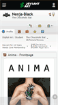 Mobile Screenshot of nenja-black.deviantart.com
