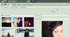 Desktop Screenshot of luua.deviantart.com