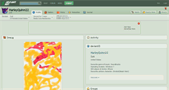 Desktop Screenshot of harleyquinn22.deviantart.com