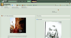Desktop Screenshot of loveyoutoo.deviantart.com