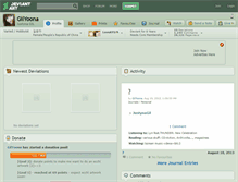 Tablet Screenshot of gilyoona.deviantart.com