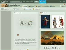 Tablet Screenshot of ancientcultures.deviantart.com